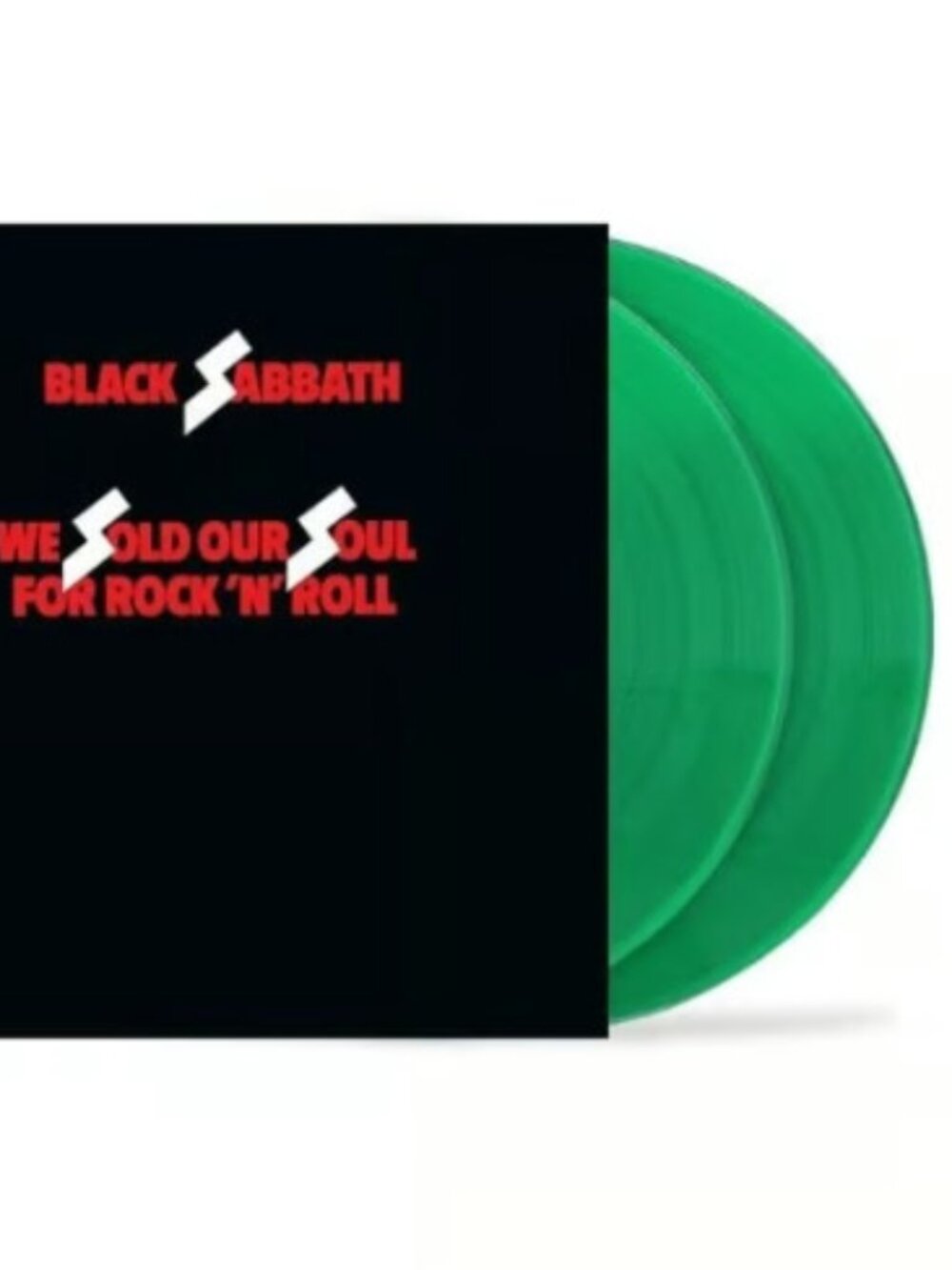 Black Sabbath We Sold Our Soul For Rock N' Roll 2-LP ~ Ltd Ed Green Vinyl ~ New!